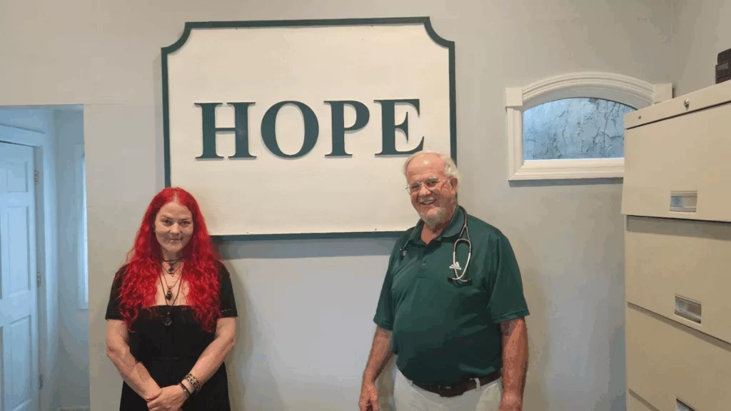 Dr. Tom Reach of Reach Recovery & Integrated Health with Assistant