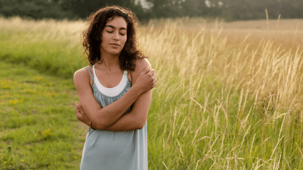 Embracing in Self Compassion is a Great Way to Stay Strong and Stick to Your New Year's Resolution Goals.