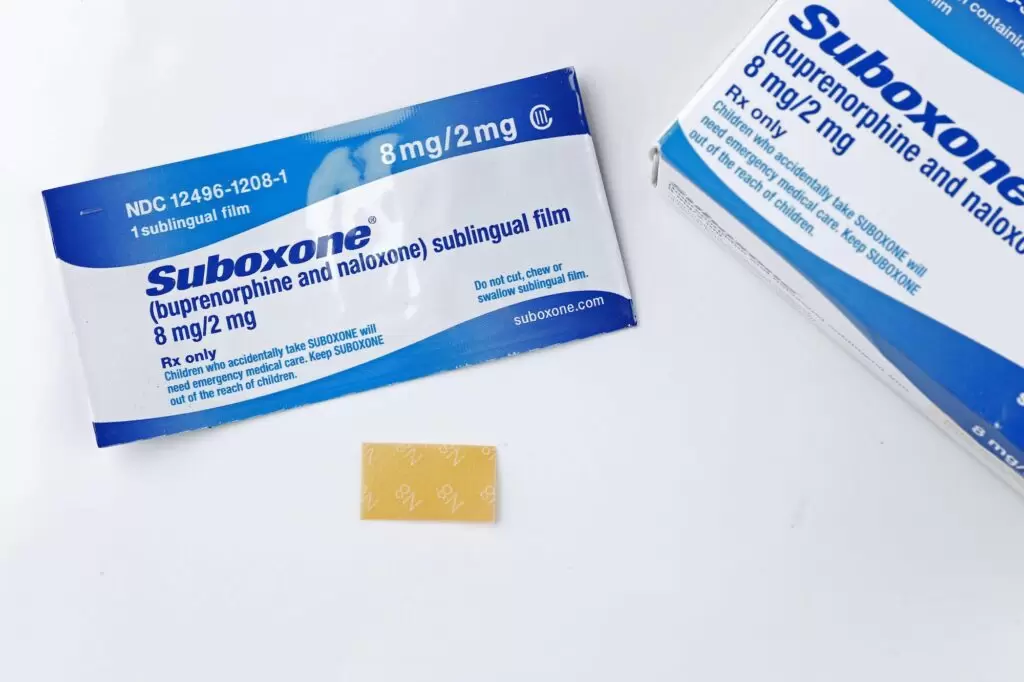 Suboxone—FDA-approved medication for opioid recovery.