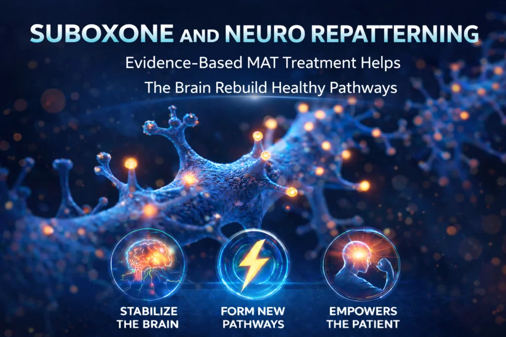 Rewiring your future—Suboxone supports your recovery.